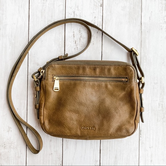 Fossil Handbags - Fossil Piper Toaster Leather Crossbody Bag